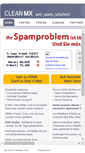Mobile Screenshot of clean-mx.de